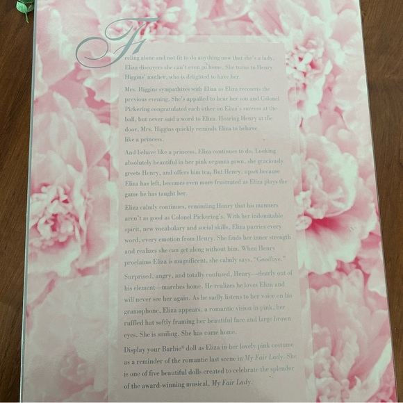 🌸 BARBIE • My Fair Lady “Eliza Doolittle” Barbie Doll (ca.1996) - Picture 11 of 15